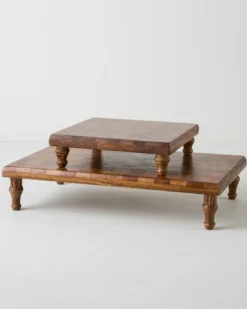 Checkered Wood Riser