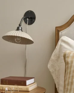 Chester Enamel Plug-in Sconce