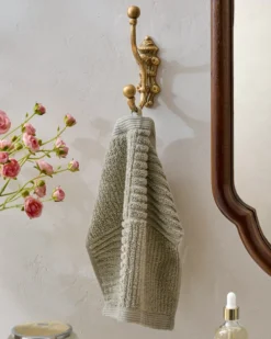 Chloe Solid Brass Wall Hook