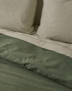 Clara Eyelet Flange Duvet Cover