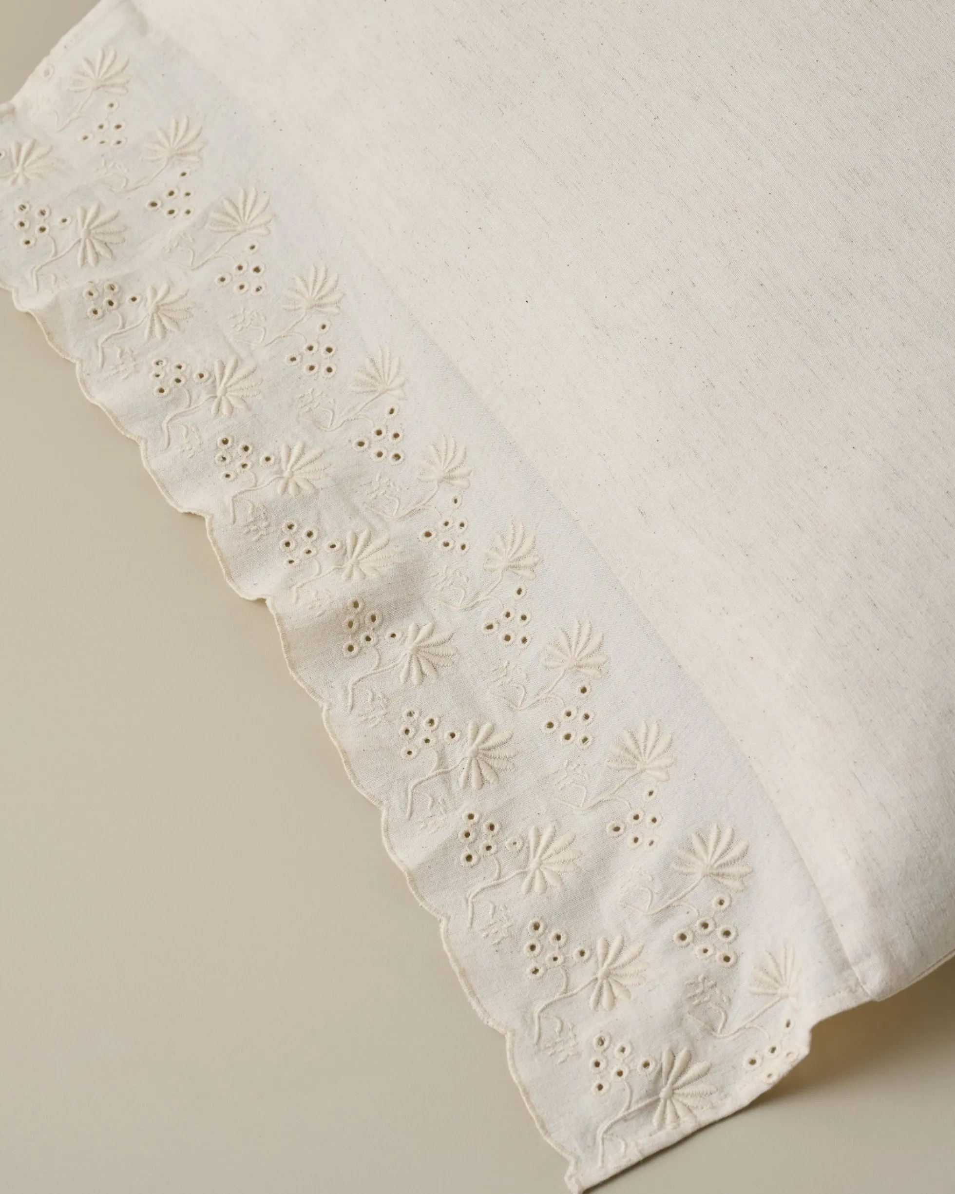 Clara Eyelet Flange Sham