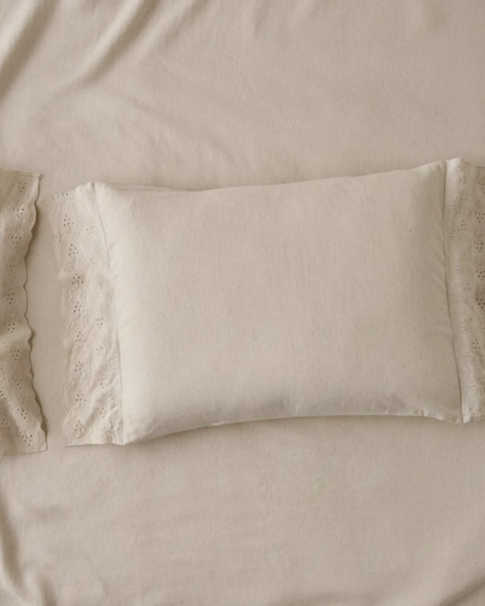 Clara Eyelet Flange Sham