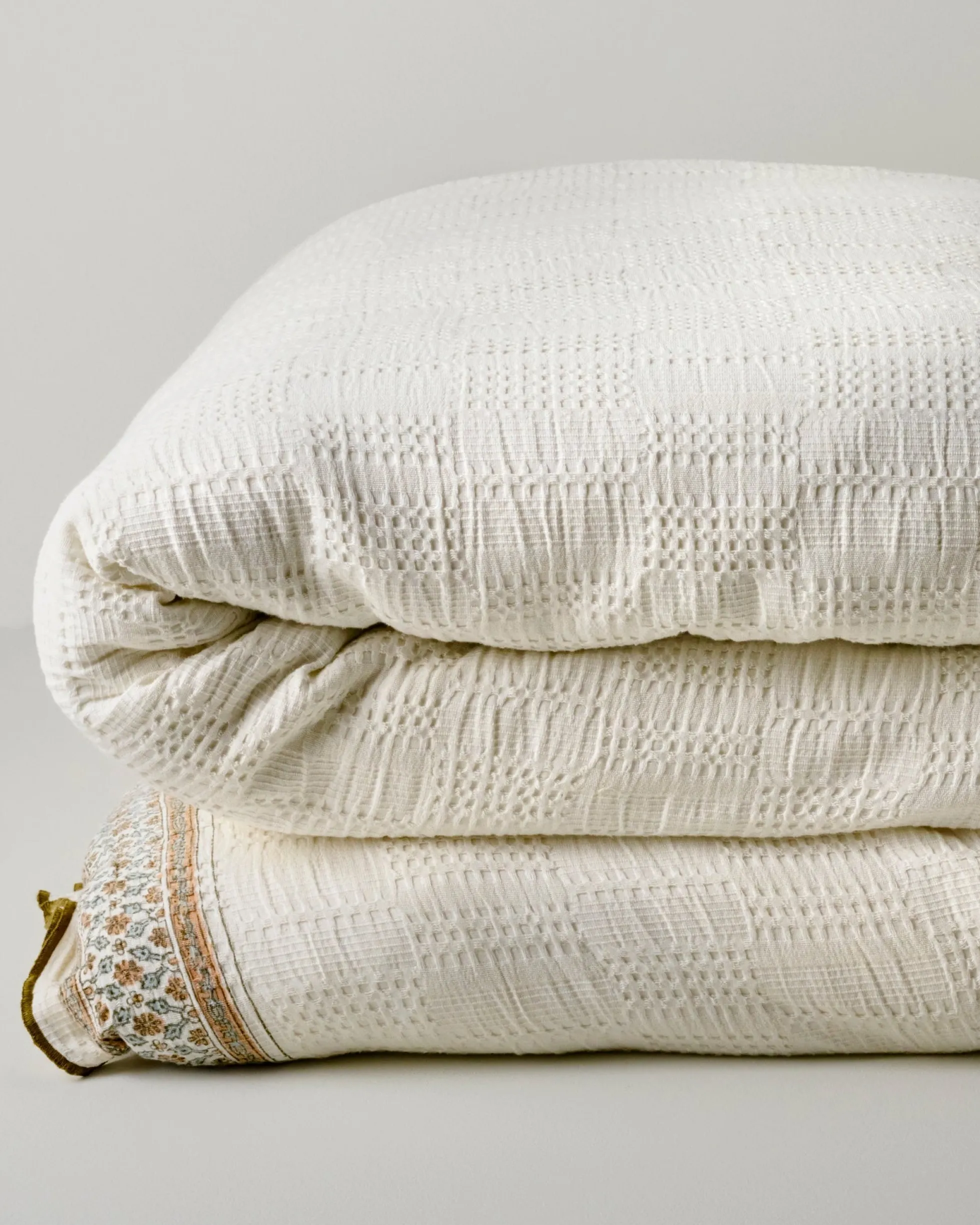 Clemence Block Print Duvet Cover