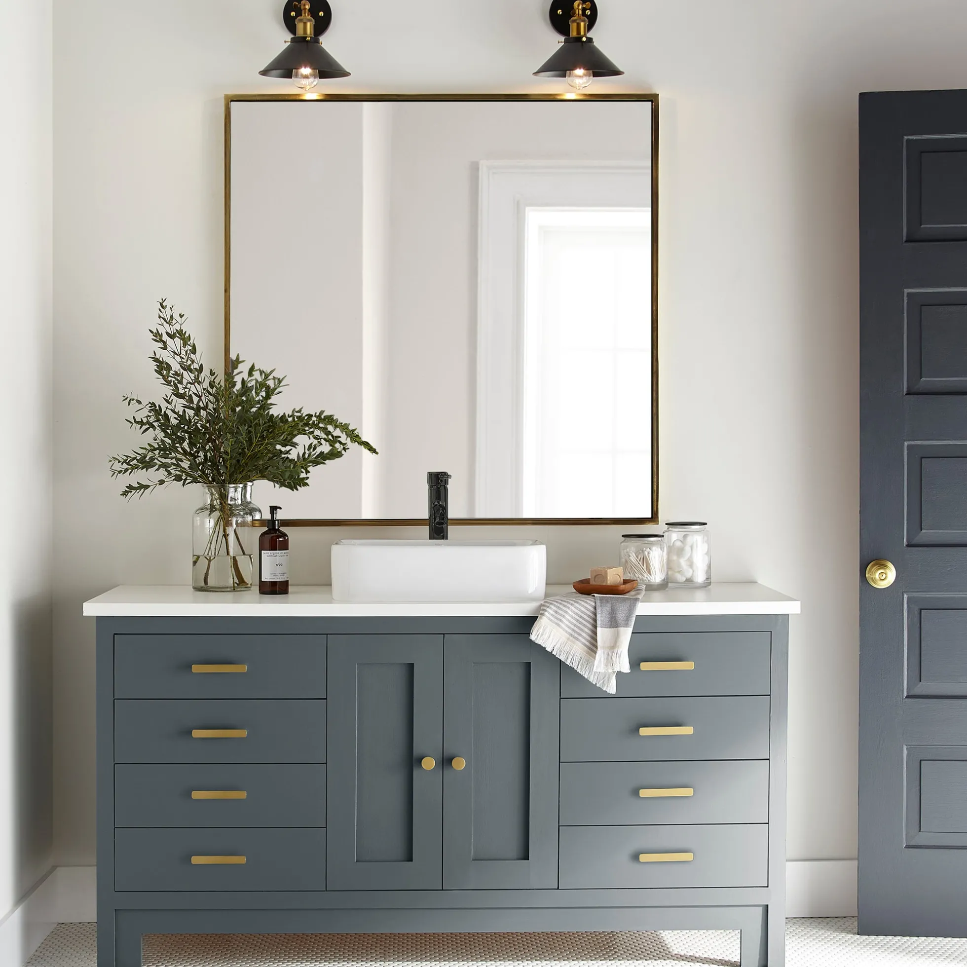 Coffee Nook - Trim, Door + Cabinetry Paint