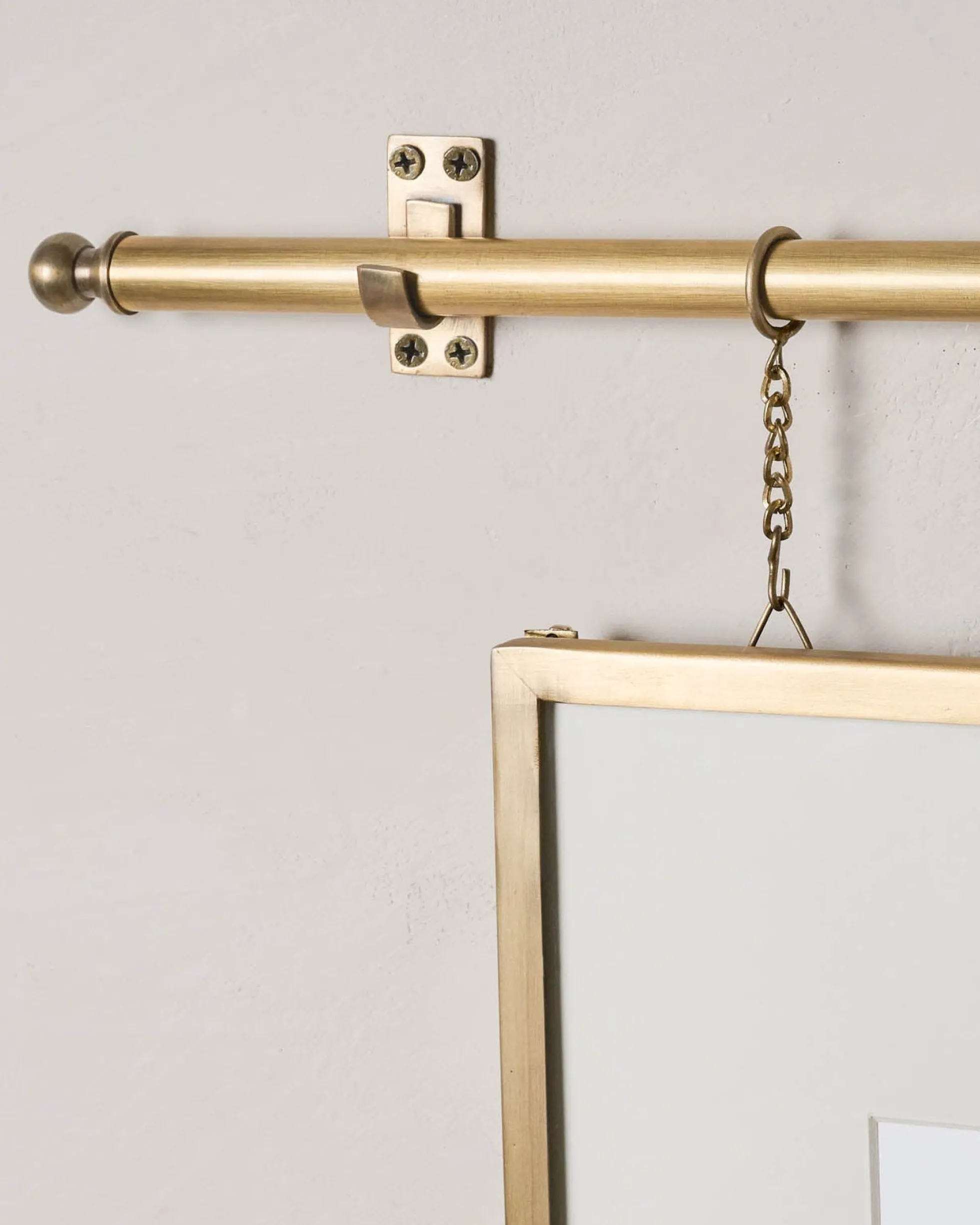 Colleen Brass Rail Double Picture Frame