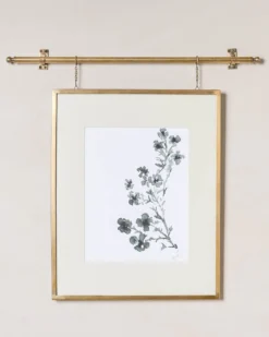 Colleen Brass Rail Picture Frame