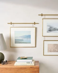Colleen Brass Rail Picture Frame