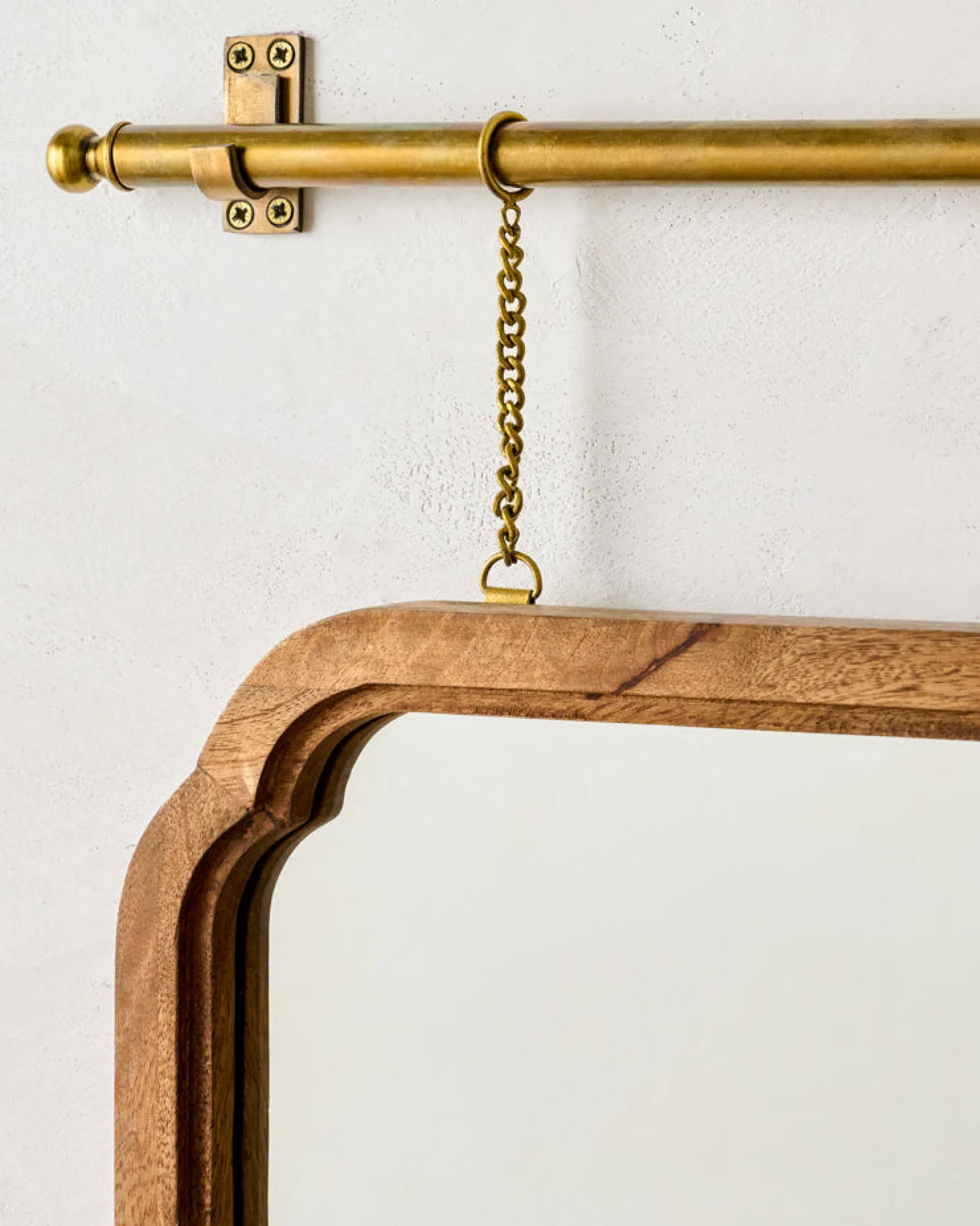Colleen Wood Framed Wall Mirror