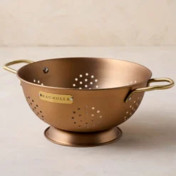 Copper and Brass Colander 3 QT