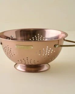 Copper + Brass Colander
