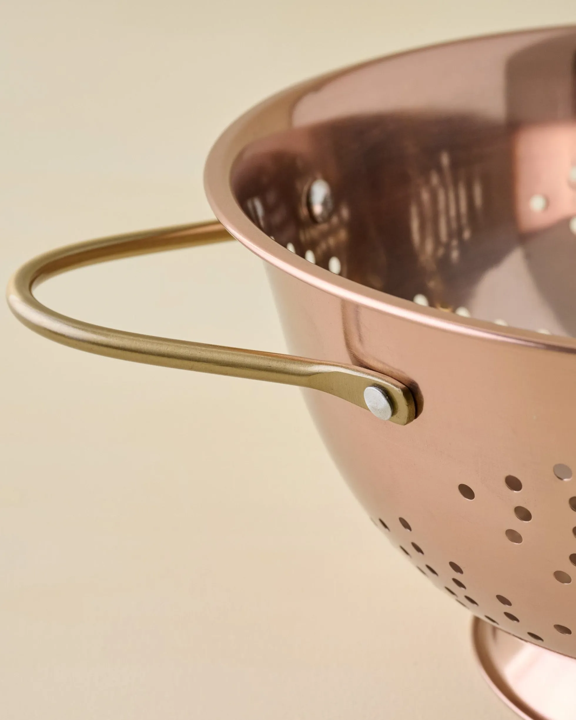 Copper + Brass Colander