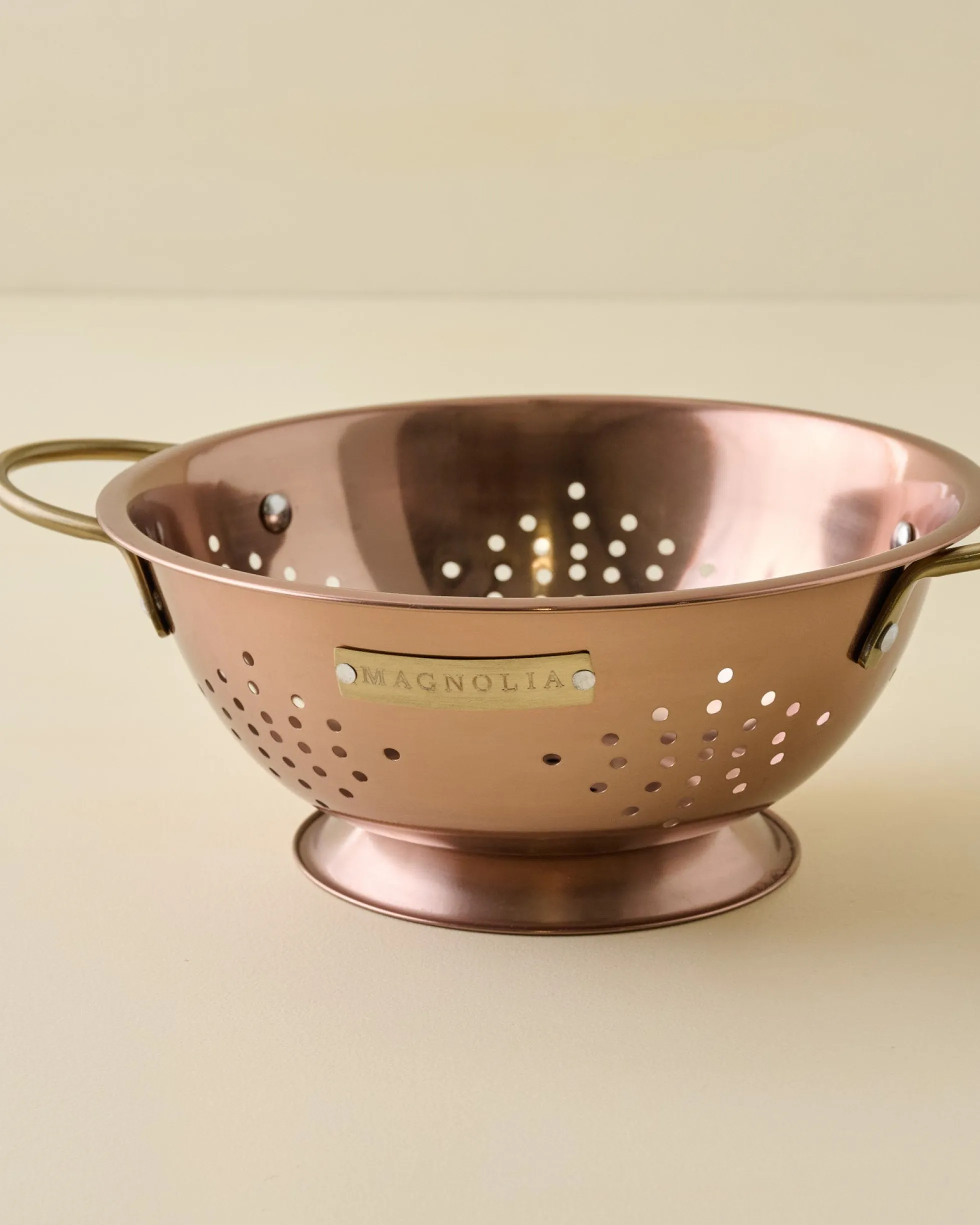 Copper + Brass Colander