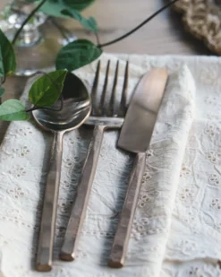 Copper Flatware Set of Five