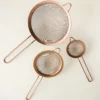 Copper Sieves Set of 3