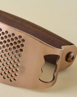 Copper + Walnut Garlic Rocker