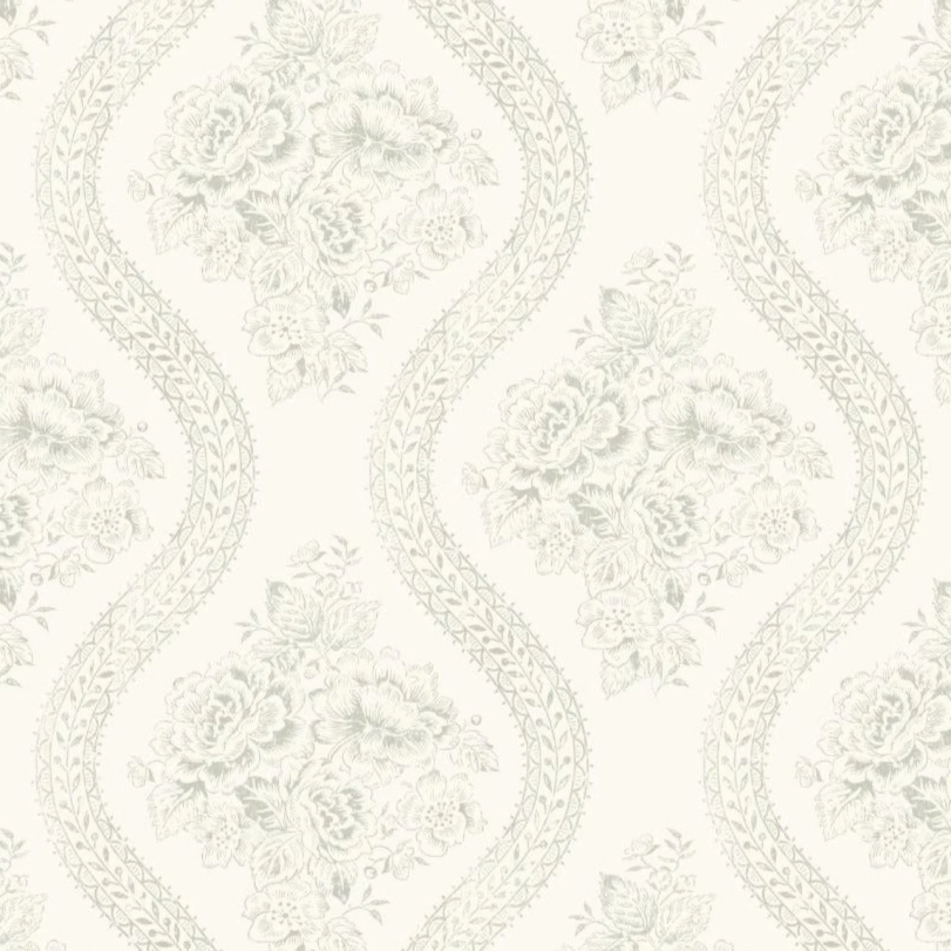 Coverlet Floral Wallpaper