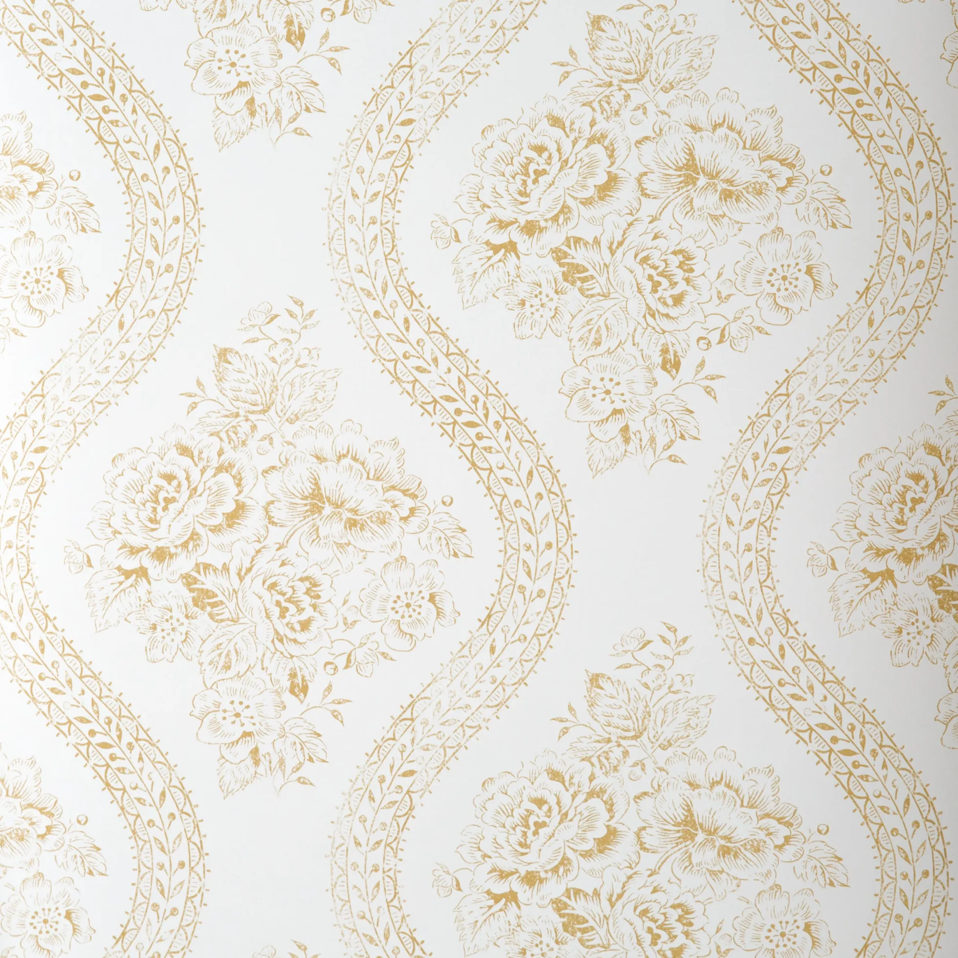 Coverlet Floral Wallpaper