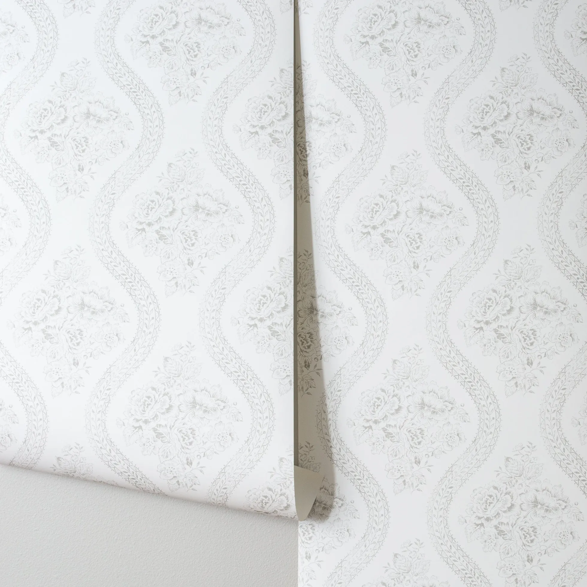 Coverlet Floral Wallpaper