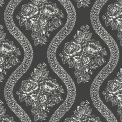 Coverlet Floral Wallpaper