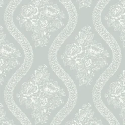 Coverlet Floral Wallpaper