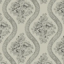 Coverlet Floral Wallpaper