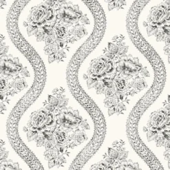 Coverlet Floral Wallpaper