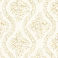 Coverlet Floral Wallpaper