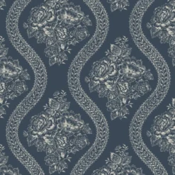 Coverlet Floral Wallpaper