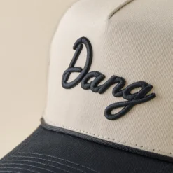 Dang Black and Cream Mesh Hat
