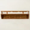 Daphne Wood and Brass Display Shelf