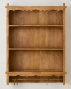 Daphne Wooden Wall Shelf