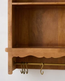Daphne Wooden Wall Shelf