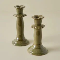 Dara Floral Taper Holder
