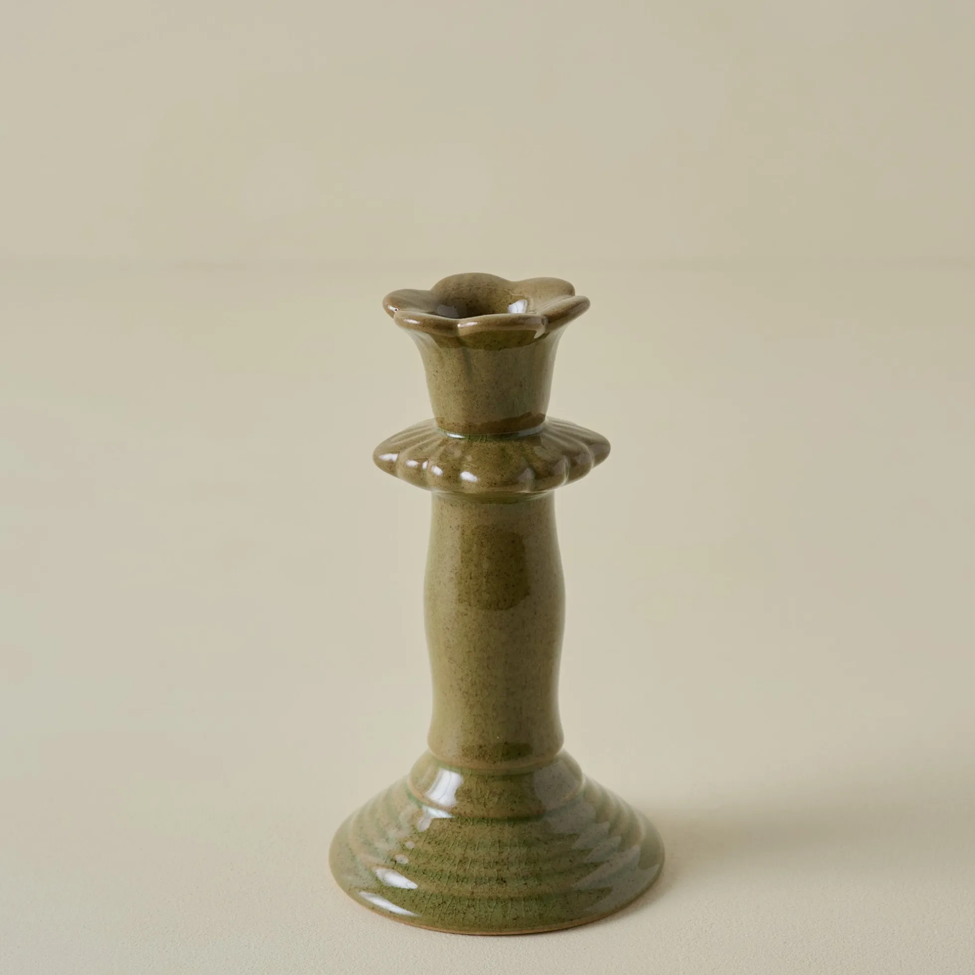 Dara Floral Taper Holder