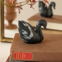 Decorative Marble Swan