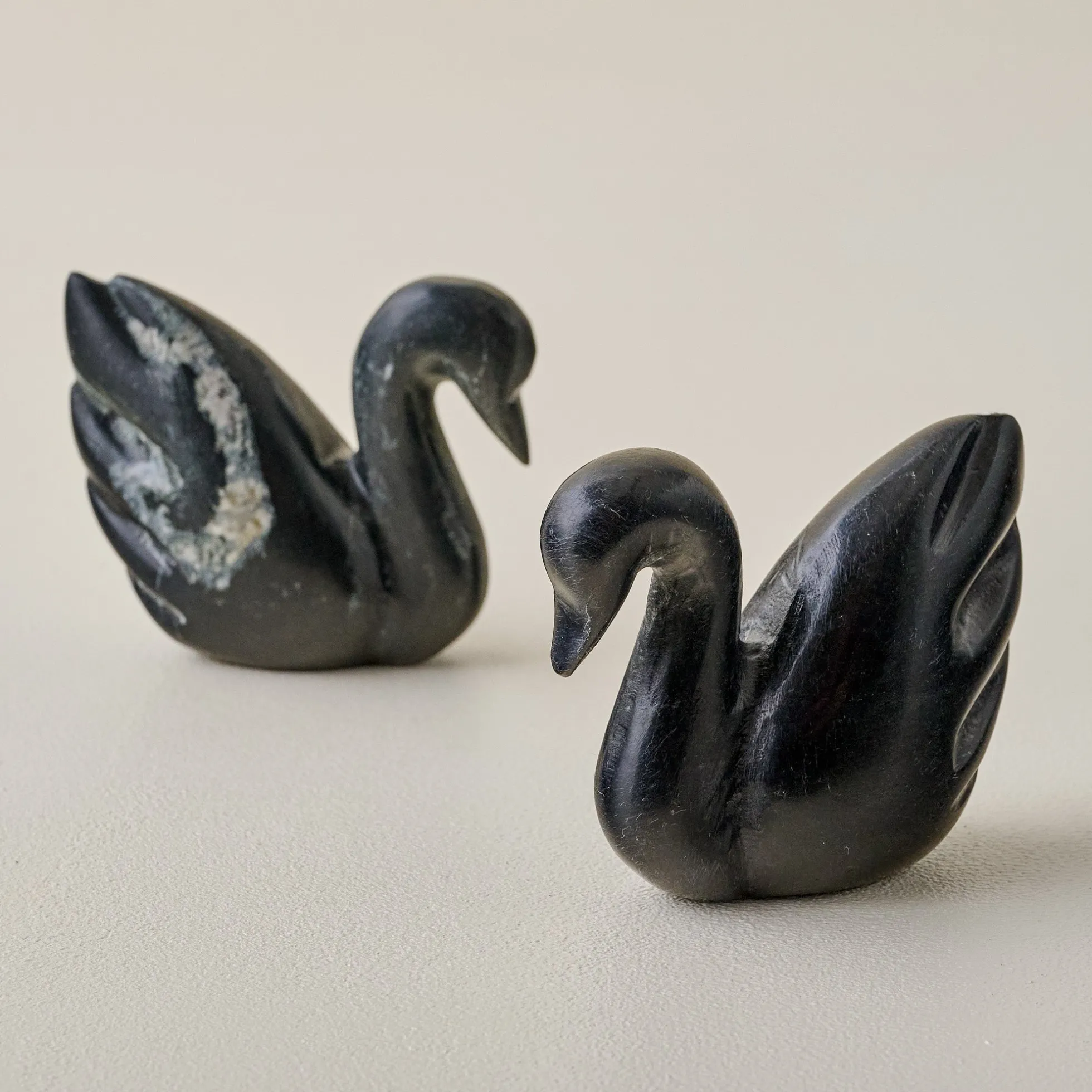 Decorative Marble Swan