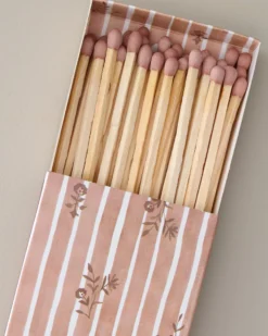 Decorative Matches - Pink