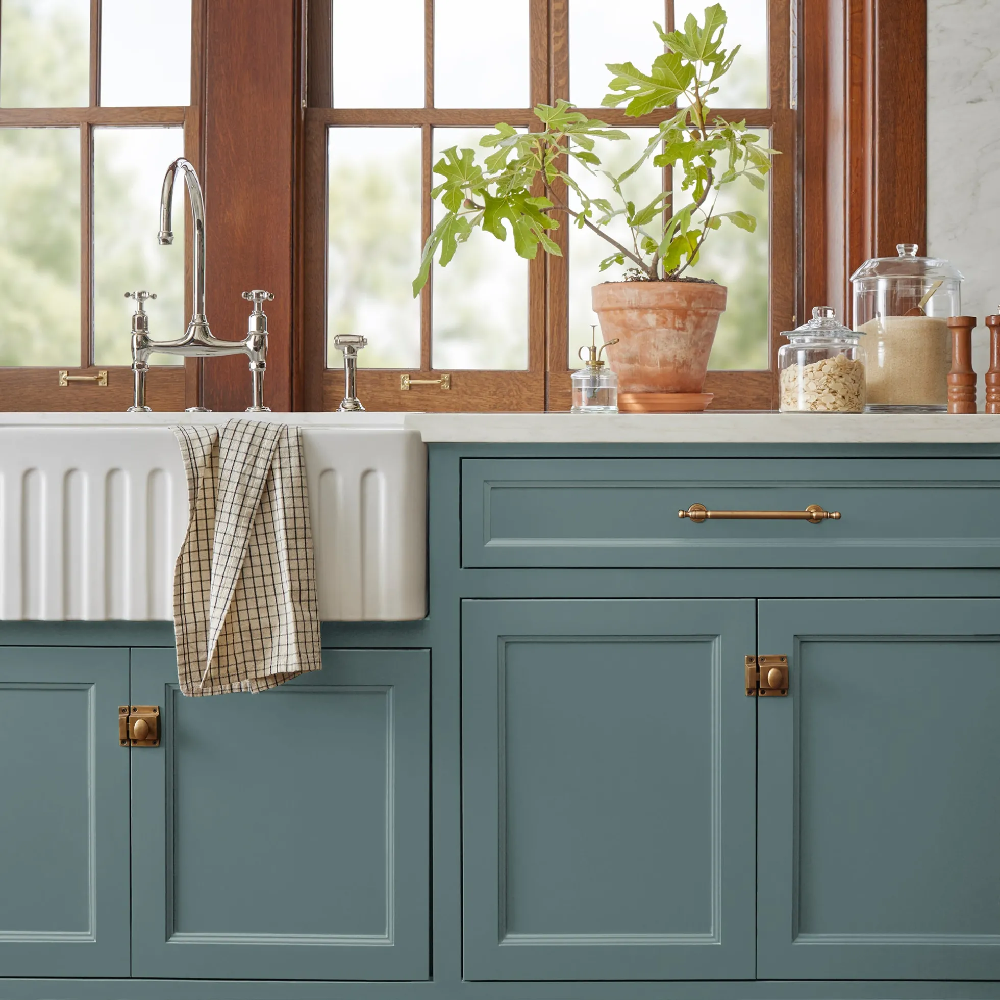 Demo Day - Trim, Door + Cabinetry Paint