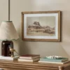 Distant Days Watercolor Landscape