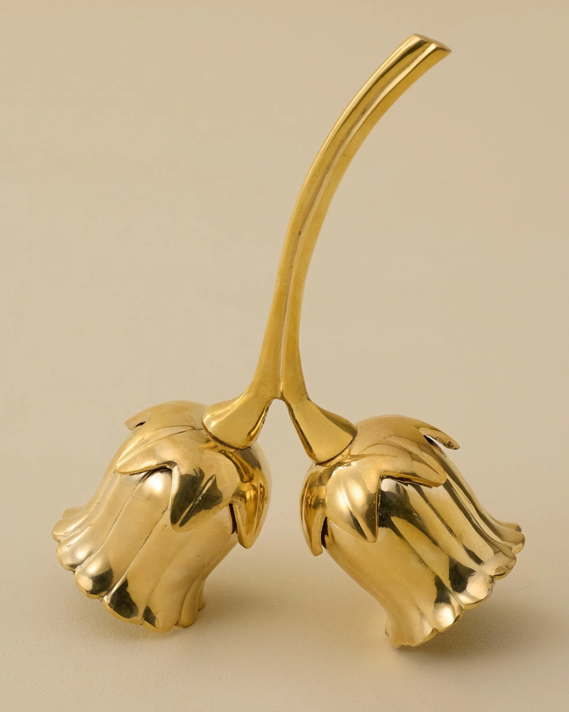 Double Tulip Brass Bell
