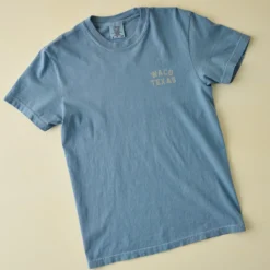 Dusty Boots Ice Blue Short Sleeve Shirt