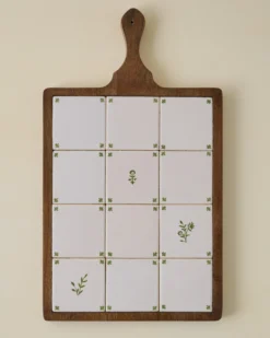 Dutch Printed Ceramic Serving Board