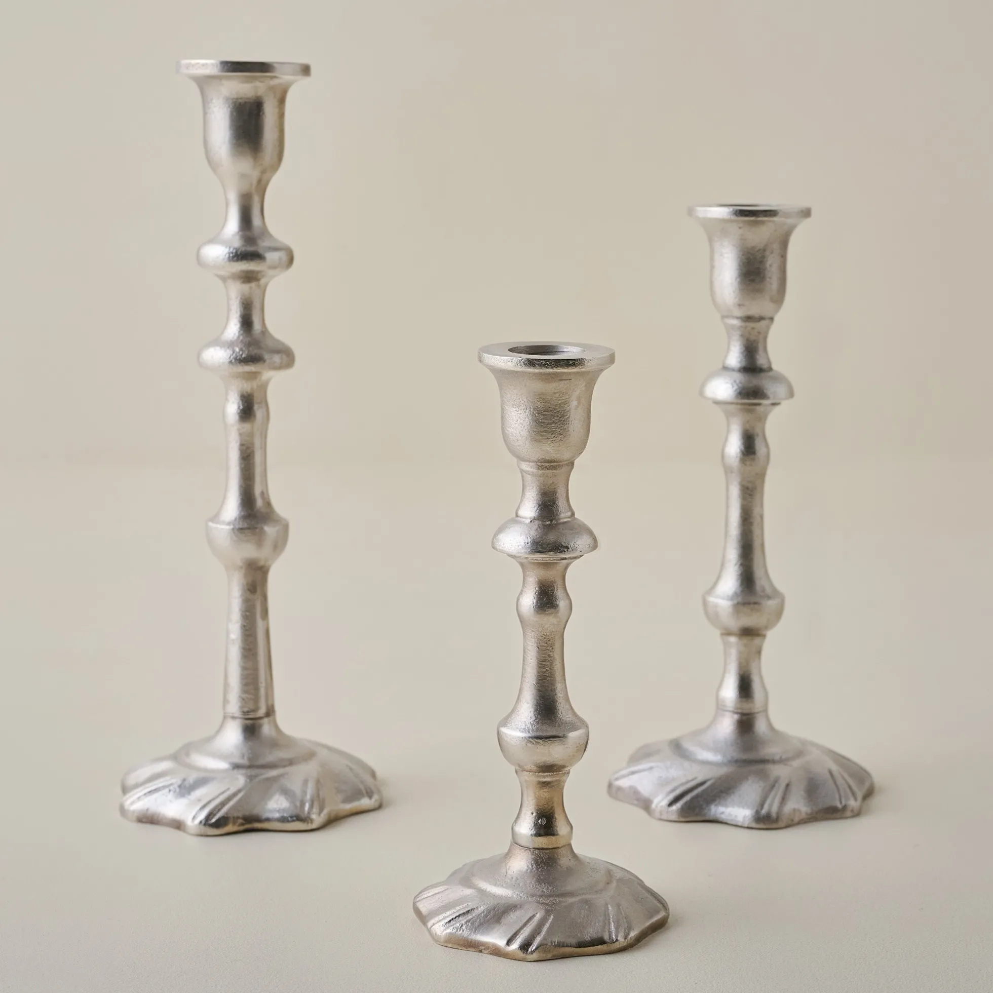 Elise Antique Inspired Taper Holder