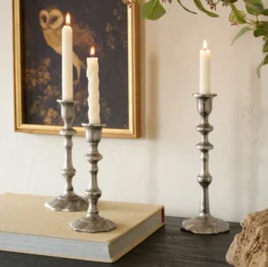 Elise Antique Inspired Taper Holder