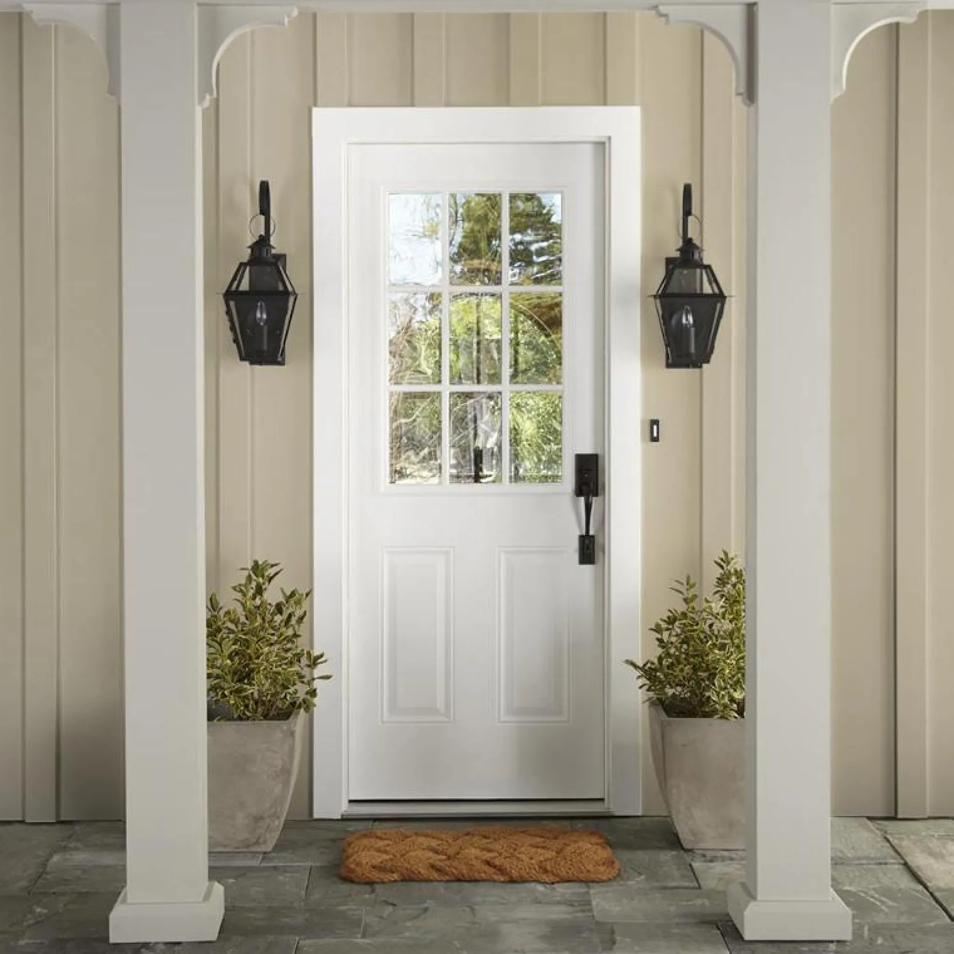 Embossed Letter - Exterior Paint