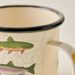 Enamel Fish Mug