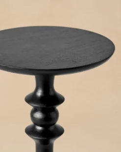 Enzo Turned Wood Drink Table