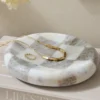 Everett Checkered Marble Trinket Tray