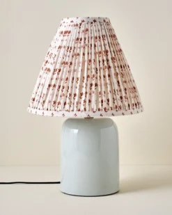Farrah Table Lamp - Mist Blue