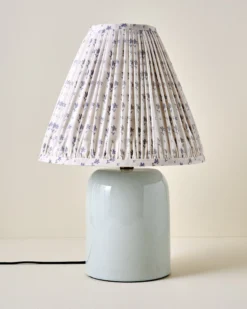 Farrah Table Lamp - Mist Blue